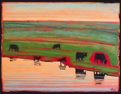 Cattle by the Water
sold